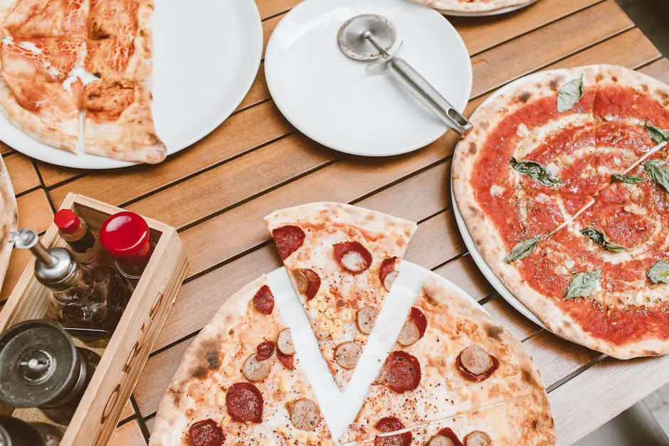 A vibrant image of a Bella Italia Pizzeria, with people enjoying delicious food, lively atmosphere, and beautiful decorations inside the pizzeria.