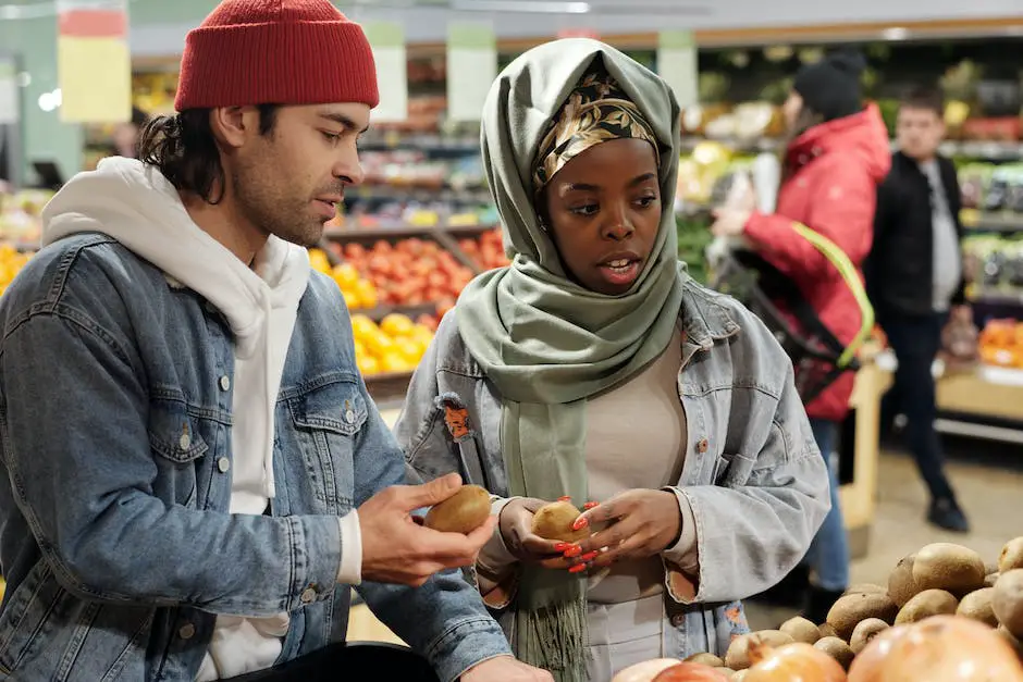 Image of a person eating fresh fruits and vegetables from a local Michigan market