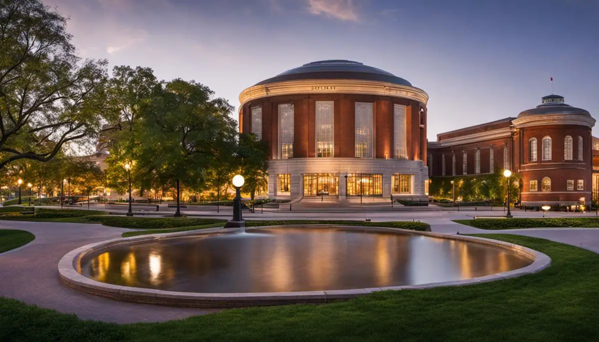 Best museums to visit in Michigan: Exterior view of The Henry Ford museum showcasing the historical significance of American innovation and culture.