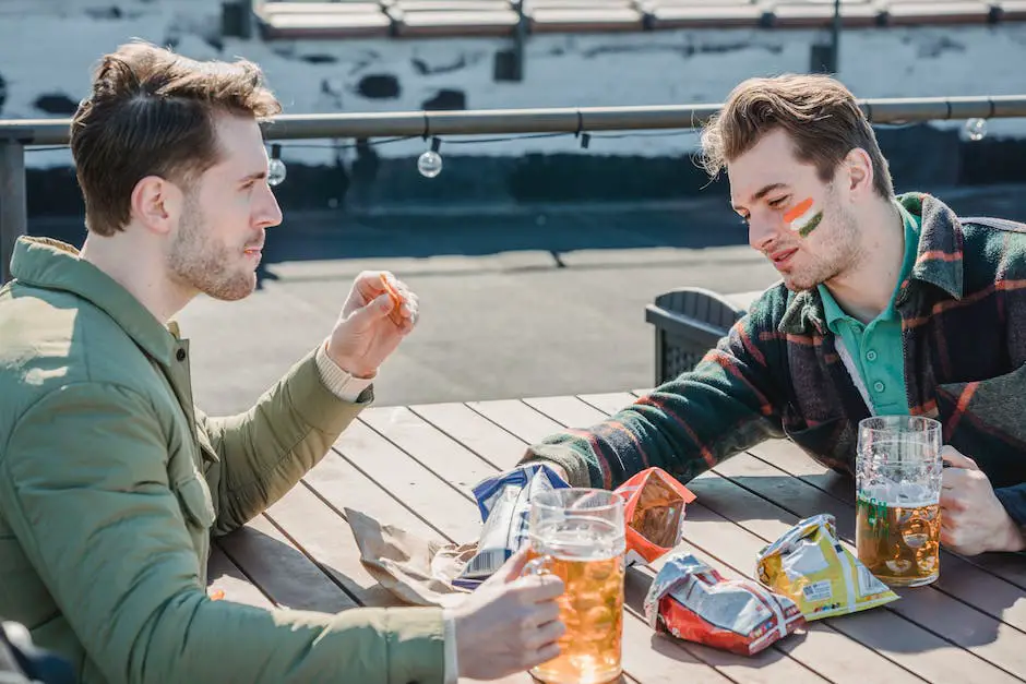 A vibrant image capturing the festive atmosphere of Michigan's food and beer festivals