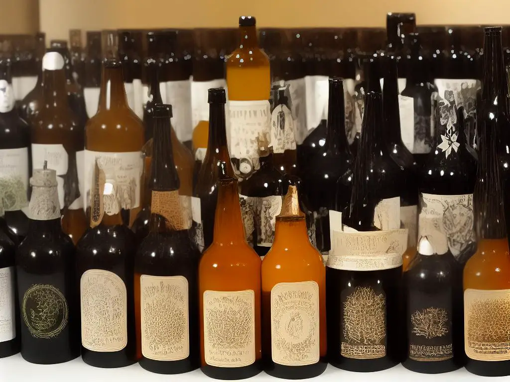 Various bottles of Jolly Pumpkin Artisan Ales