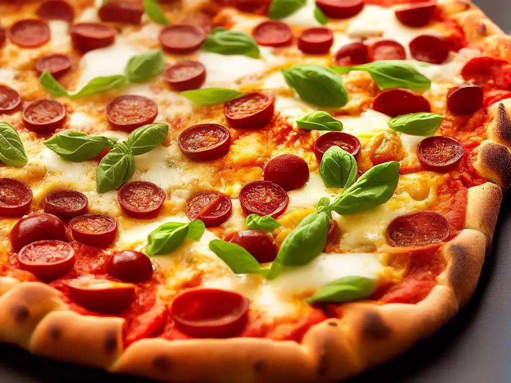 A delicious New Haven-style pizza from Tomatoes Apizza in Farmington Hills, Michigan.